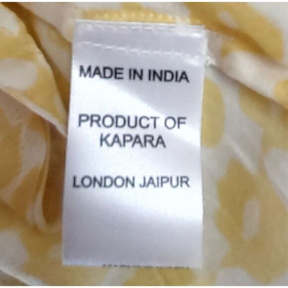 KAPARA LONDON HASMA PRINT BEACH SHIRT COVER UP SIZE M NEW WITH TAGS - Picture 6 of 9